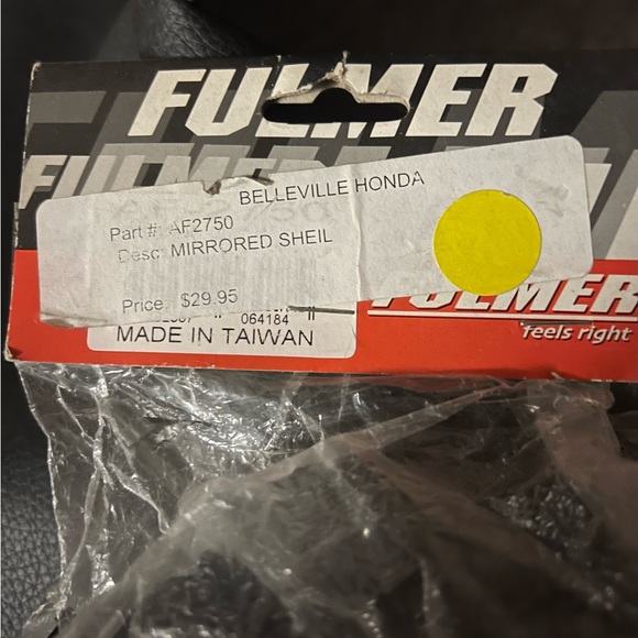 NOS Motorcycle Helmet Face Shield Fulmer AF2750 Mirrored. Open package. - Picture 2 of 2